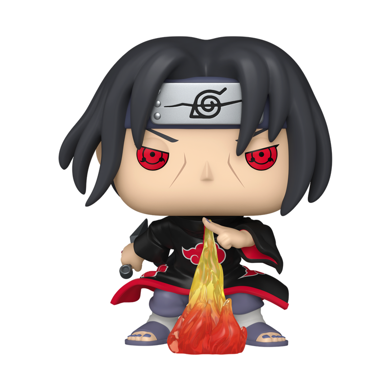 Itachi Uchiha (Fireball Jutsu) con Pop! Protector #1842