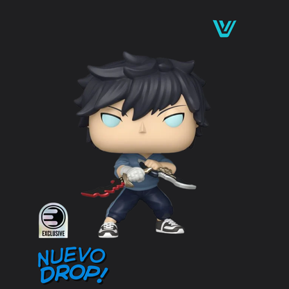 Solo Leveling Sung Jinwoo (Upgrade) Funko Pop! Vinyl Figure #2037 - Incluye Protector Duro