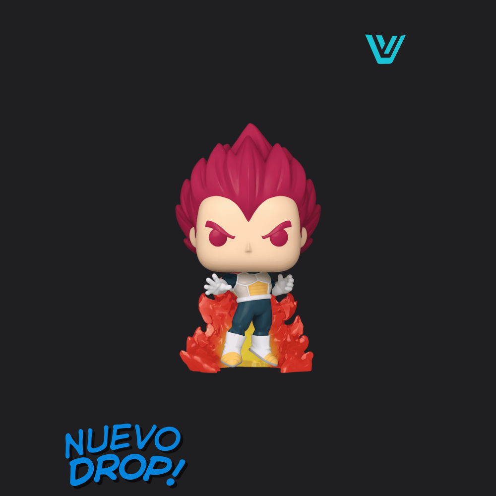 Super Saiyan God Vegeta with Aura