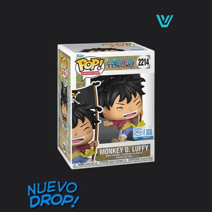 Luffy con Bandera #2214