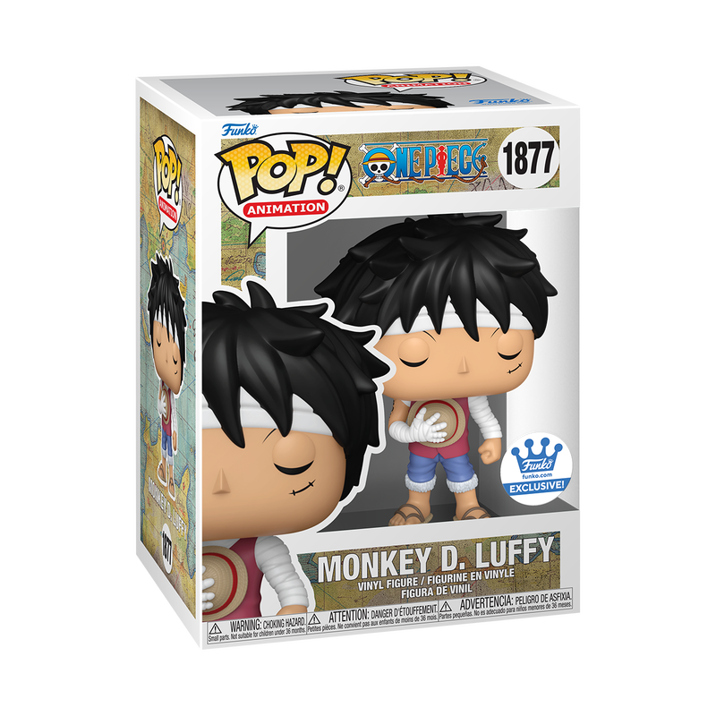 Monkey D. Luffy (Marineford Memorial) with Pop! Protector #1877
