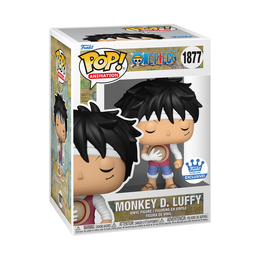 Monkey D. Luffy (Marineford Memorial) with Pop! Protector #1877