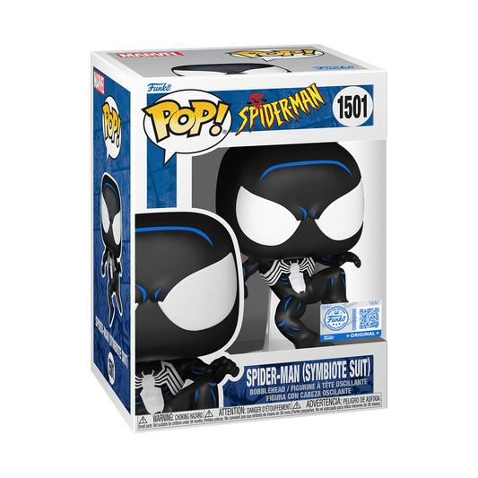 Spider-Man (Symbiote Suit) (Spider-Man: The Animated Series) detalles en caja