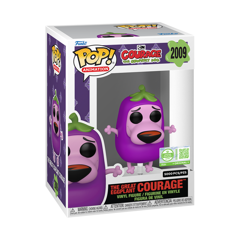 The Great Eggplant Courage with Pop! Protector #2009