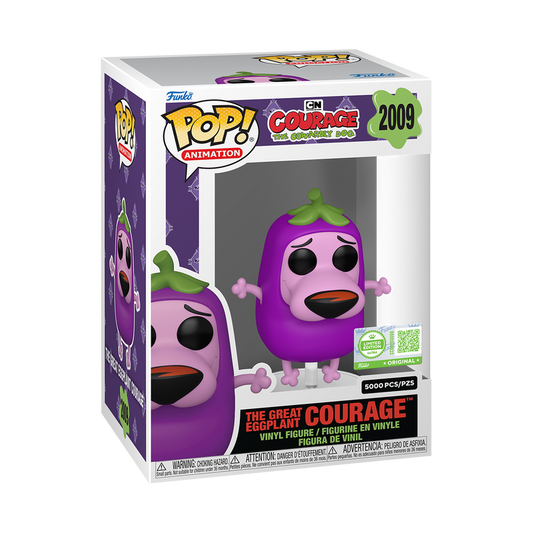 The Great Eggplant Courage with Pop! Protector #2009